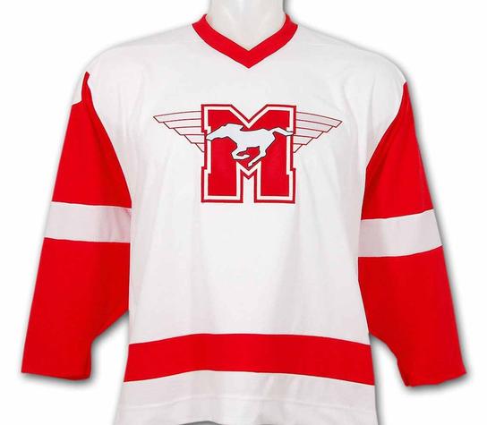 Hamilton Mustangs Hockey (Variant) Kids T-Shirt for Sale by huckblade