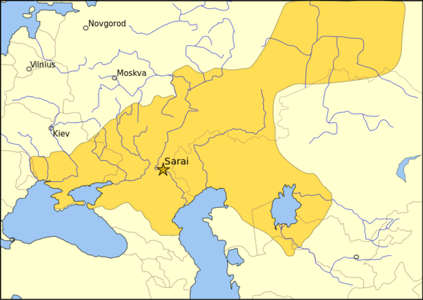Golden-Horde Empire Map - Bahadir Gezer
