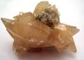 CALCITE crystals, fluorescent - Pugh Quarry (France Stone Co. Custar quarry), Weston (near Custar), Wood County, Ohio, USA, ex Paul and Betty Kelly, collected ~1960