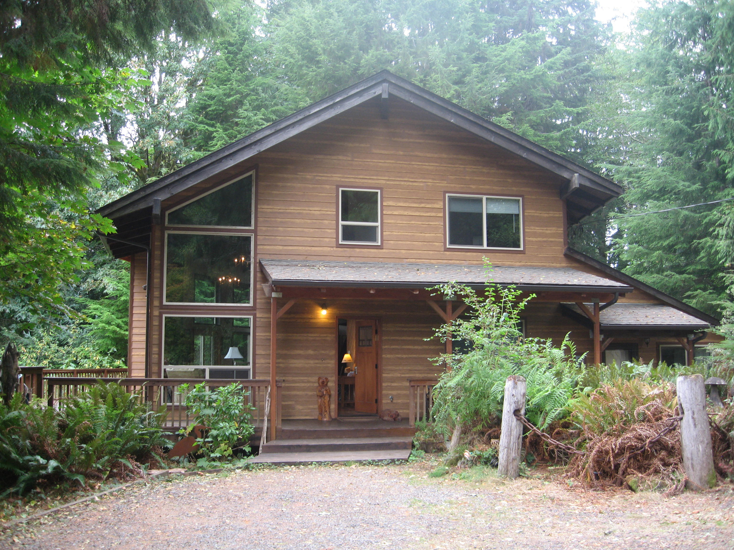 Vacation Rental Lodge Cabin Forks Wa Blue Heron Lodge Sol