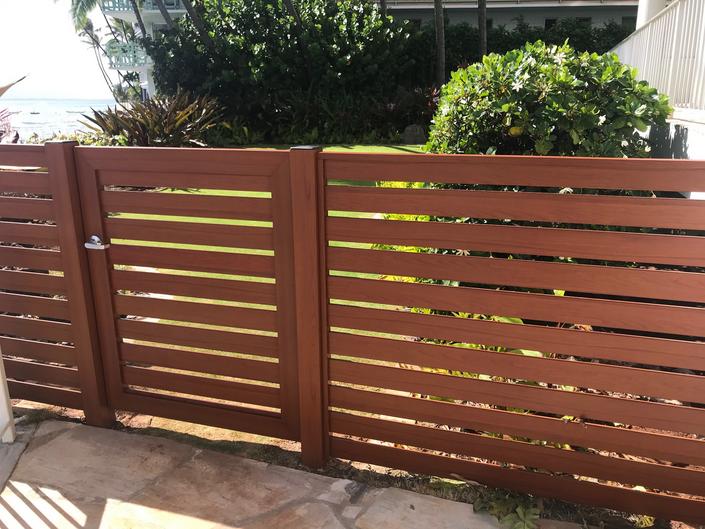 Island Style Gates, Aluminum Gates, Aluminum gates Hawaii, custom aluminum gates , Privacy Gates Oahu, Modern Aluminum Gates