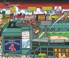 Charles Fazzino Fenway Park