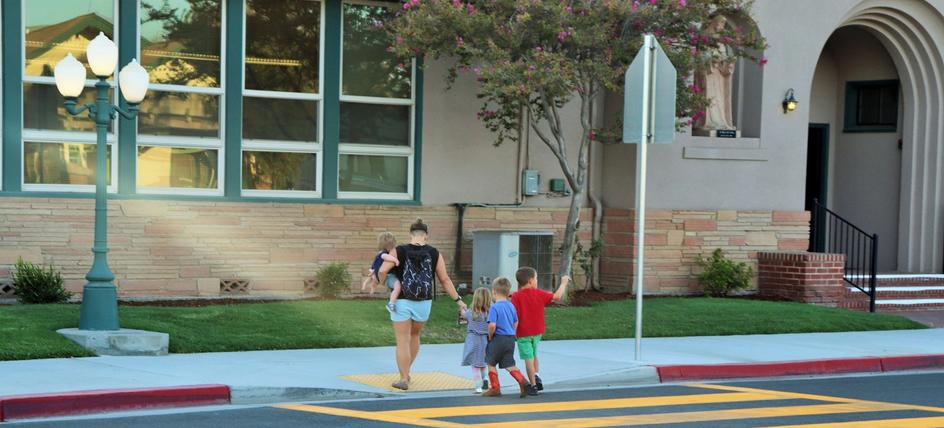 Little Boy Learning At St. Rose-McCarthy Catholic School