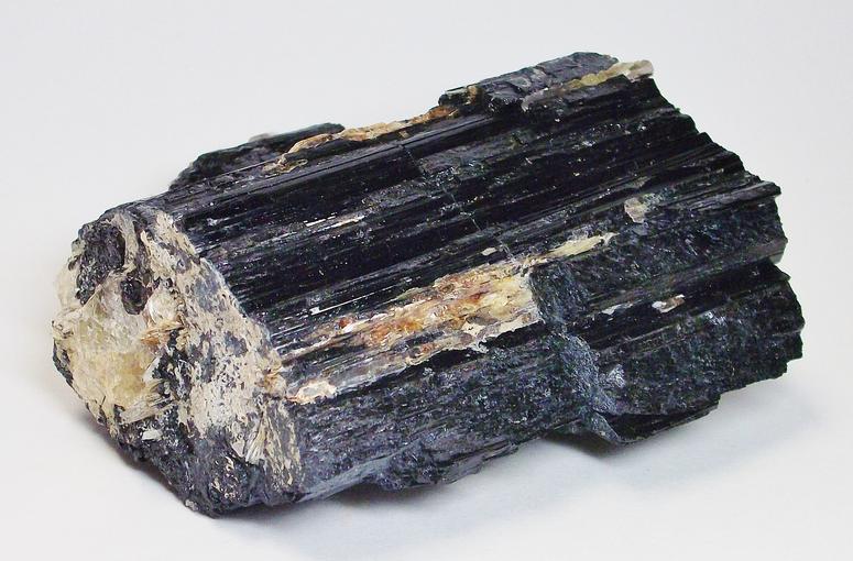 Schorl Tourmaline - Consolidated Feldspar Quarries, Sagadahoc Co., Maine