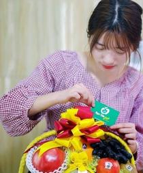 Giỏ hoa quả nhập khẩu Hà Nội tháng 12