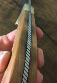 How to easily make a DIY Celtic Cleaver knife with etched spine. FREE step by step instructions. www.DIYeasycrafts.com