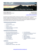 Land Surveying Flyer