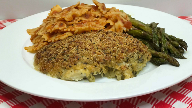 Parmesan Pesto Crusted Chicken Recipe, Noreen's Kitchen