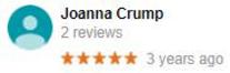 Joanna customer review, google review, 5 stars,