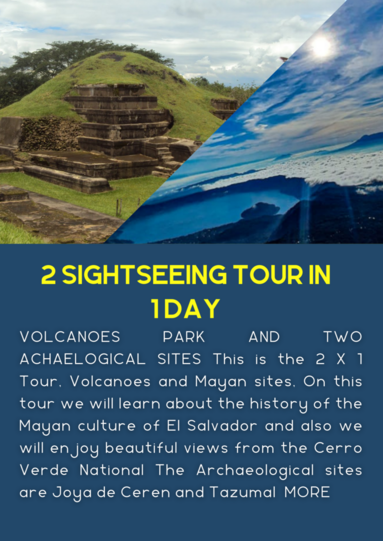 2 sightseeing tour in one day