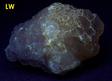 fluorescent CALCITE, York Building Supply quarry (Roosevelt Avenue Quarry; Roosevelt quarry; York Stone Quarry; Delta Carbonate quarry), York, York County, Pennsylvania, USA