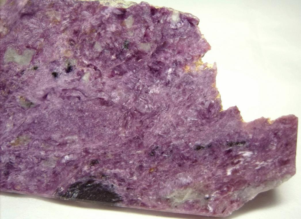 CHAROITE, AEGIRINE Acmite, PECTOLITE, TINAKSITE, STEACYITE - Murunskii Massif, Chara and Tokko Rivers Confluence, Aldan Shield, Sakha Republic (Saha Republic; Yakutia), Eastern-Siberian Region, Russia - type locality
