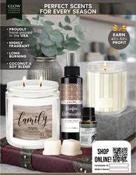Glow Scented Candles Fundraiser Brochure