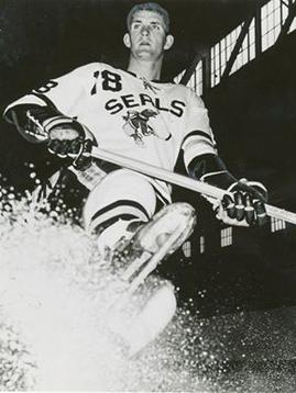 1961/62-1962/63 WHL San Francisco Seals # 2 Championship Jersey