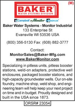 Bake Water Systems, Monitor Industrial, Civil Construction