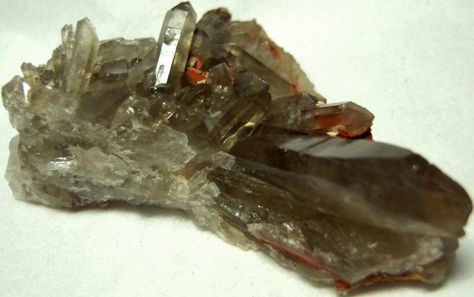 SMOKY QUARTZ - White Mountain Wilderness, Lincoln County, New Mexico, USA - ex Parker Minerals