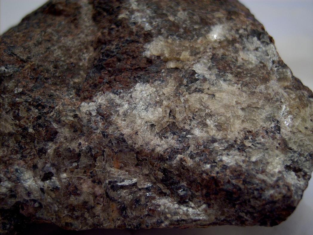 Mooreite, Willemite, Franklinite-Magnetite, Sterling Mine, Sterling Hill, Ogdensburg, Franklin Mining District, Sussex County, New Jersey, ex Neil Wintringham, ex Franklin Mineral Museum
