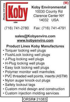 Koby Environmental, Torquer Locking Well Plugs