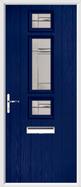 3 Square Strip Composite Door regal corenet glass