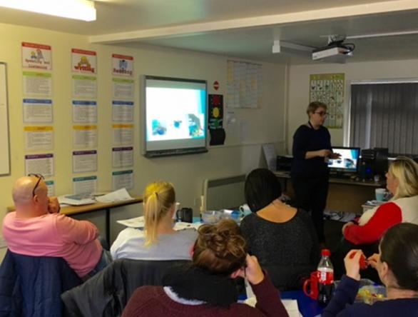 Image of staff after receiving An Introduction to ASD & ADHD Training Half Day Training at Halton House School
