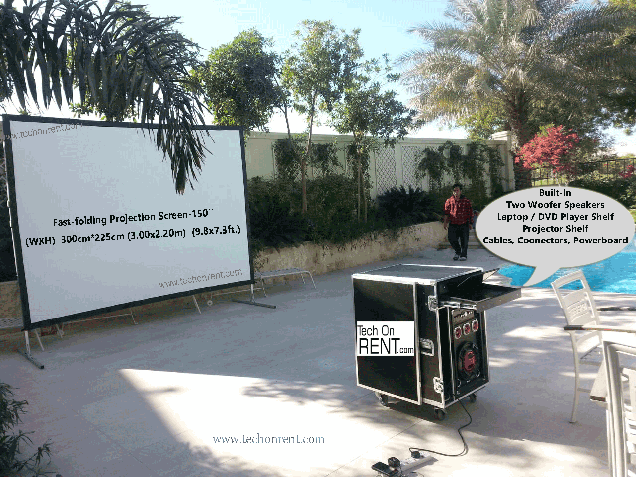 Home Projector L Garden Projector L Cinema Projector Rental L Hire