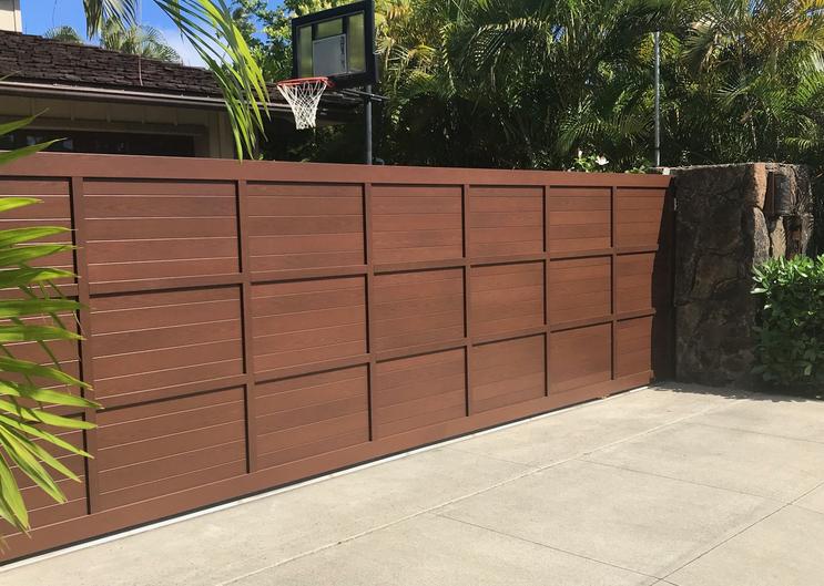 Island Style Gates, Aluminum gates Hawaii, Driveway gate Honolulu, Privacy Gates Oahu, Custom Gates Oahu, Automatic Gates Hawaii