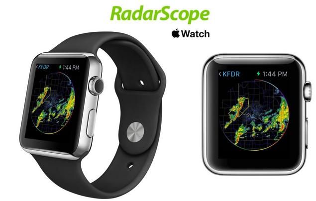 RadarScope on our smart watches