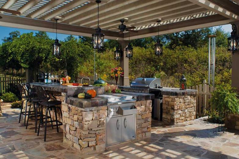 Gallery of outdoor kitchens