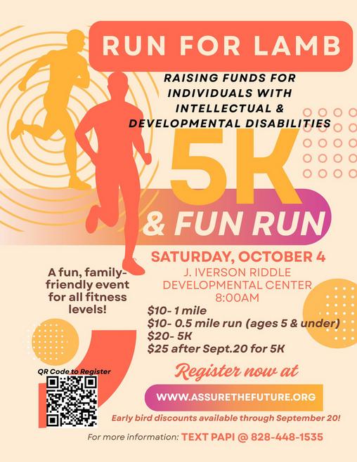 Register for 5K Fun Run