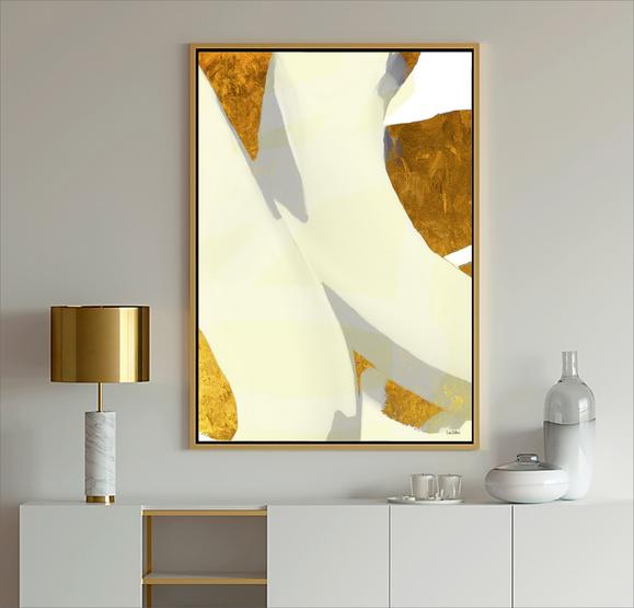 Gold abstract art, #abstract art, #Dubosi art, #gold art, #wall art