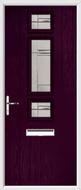 3 Square Strip Composite Door regal corenet glass