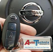 Nissan remote key fob