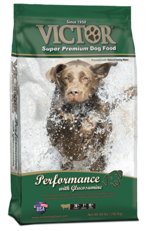 Victor Performance dog food with Glucosamine for Joint health
