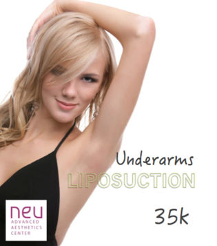 Underarms liposuction promo