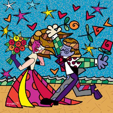 Romero Britto I Love You