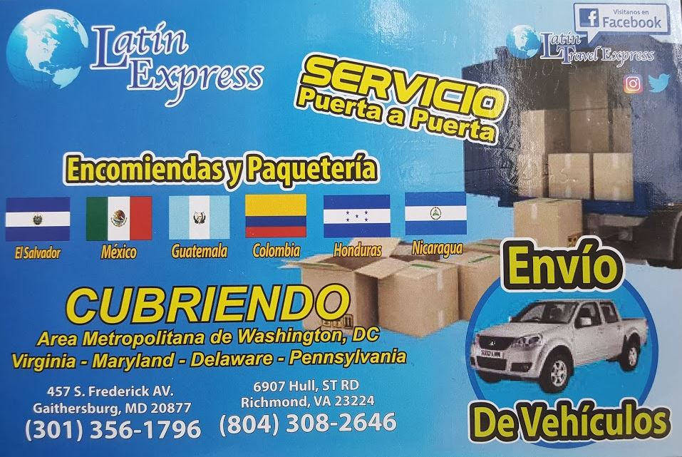 Como enviar cosas de estados unidos a el salvador