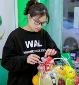 Giỏ hoa quả nhập khẩu tại Cầu Giấy