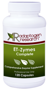 Adaptogen Research ET-Zymes Complete -120 Capsules