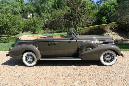 1938 Buick Roadmaster 4dr Phaeton Convertible (Model 80-C) for sale at Motor Car Company in San Diego California