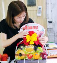 Giỏ hoa quả đóng những loại quả nào
