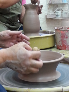 pottery classes slideshow pieces created students below click