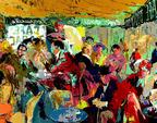 LeRoy Neiman Cafe Rive Gauche