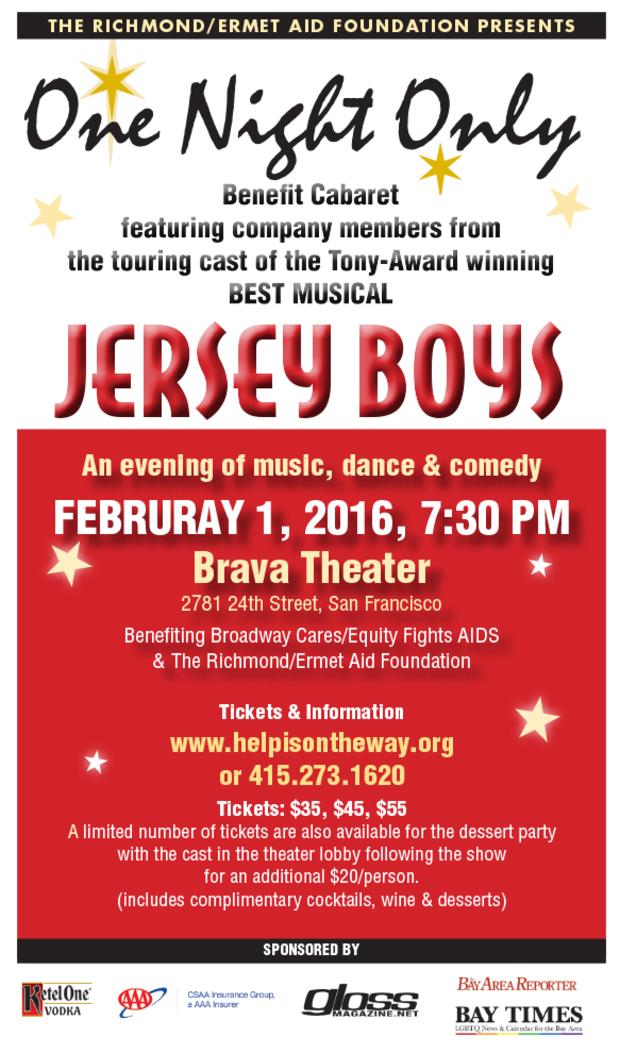 Jersey boys tickets san 2024 francisco