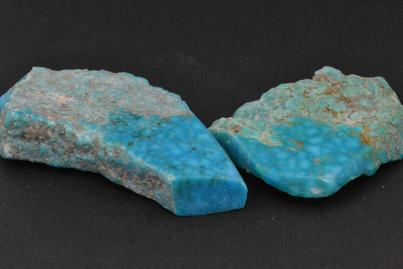 Birdseye turquoise rough from Kingman, Arizona