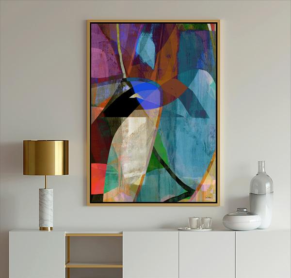 multi-color abstract art, #abstract art, #dubois art, #modern art