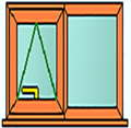 Style 22 oak window