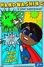 CDC Handwashing Poster for Kids
