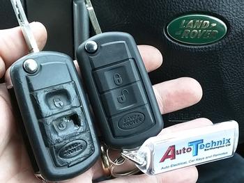 Land Rover remote flip keys