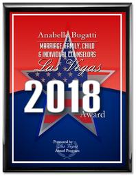 Anabelle Bugatti Best Marriage Counselor & Individual Counselor Las Vegas 2018 Award