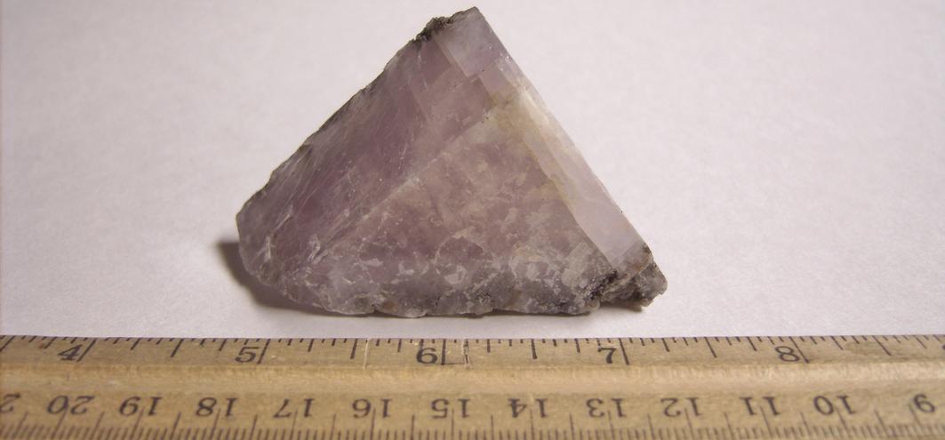 fluorecent purple-violet Mn-CALCITE - Medford Quarry (Redland Genstar Quarry), Medford, Carroll County, Maryland, USA - ex Tom McNelis